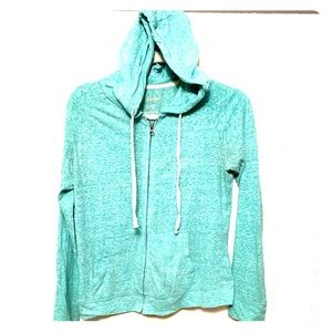 Aeropostale green teal sweater